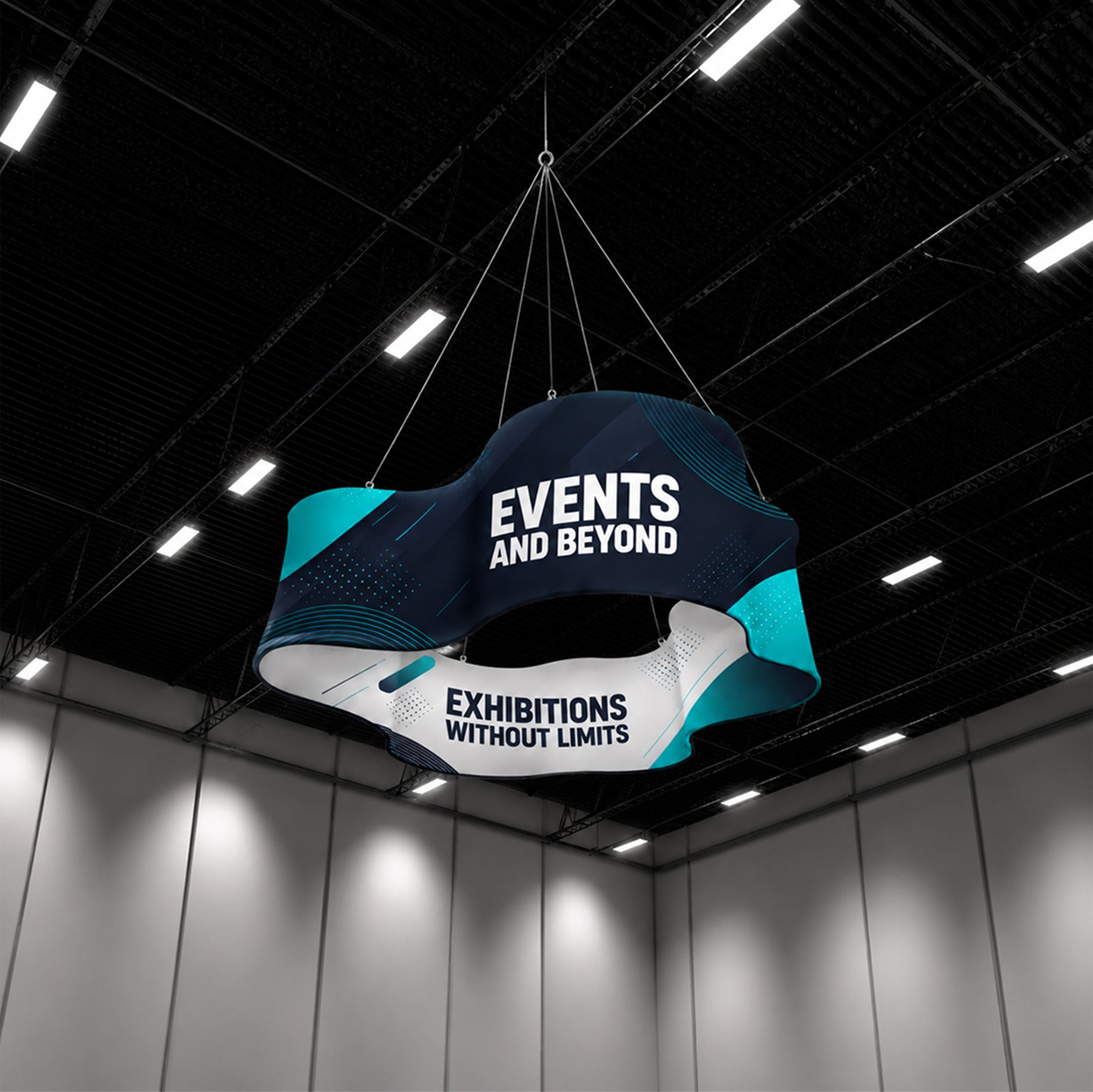 Cloud Shaped Hanging Banner