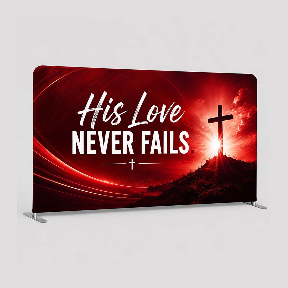 Church Compact Stage Backdrop (10ft W x 3ft H)