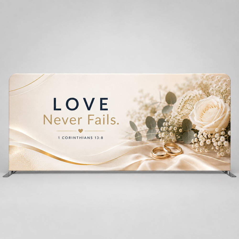 Church Compact Stage Backdrop (10ft W x 3ft H)