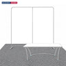 Compact 10x10 Booth Kit with Backwall and Table Cover