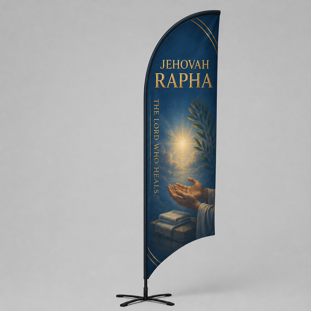 Church Concave Feather Flag