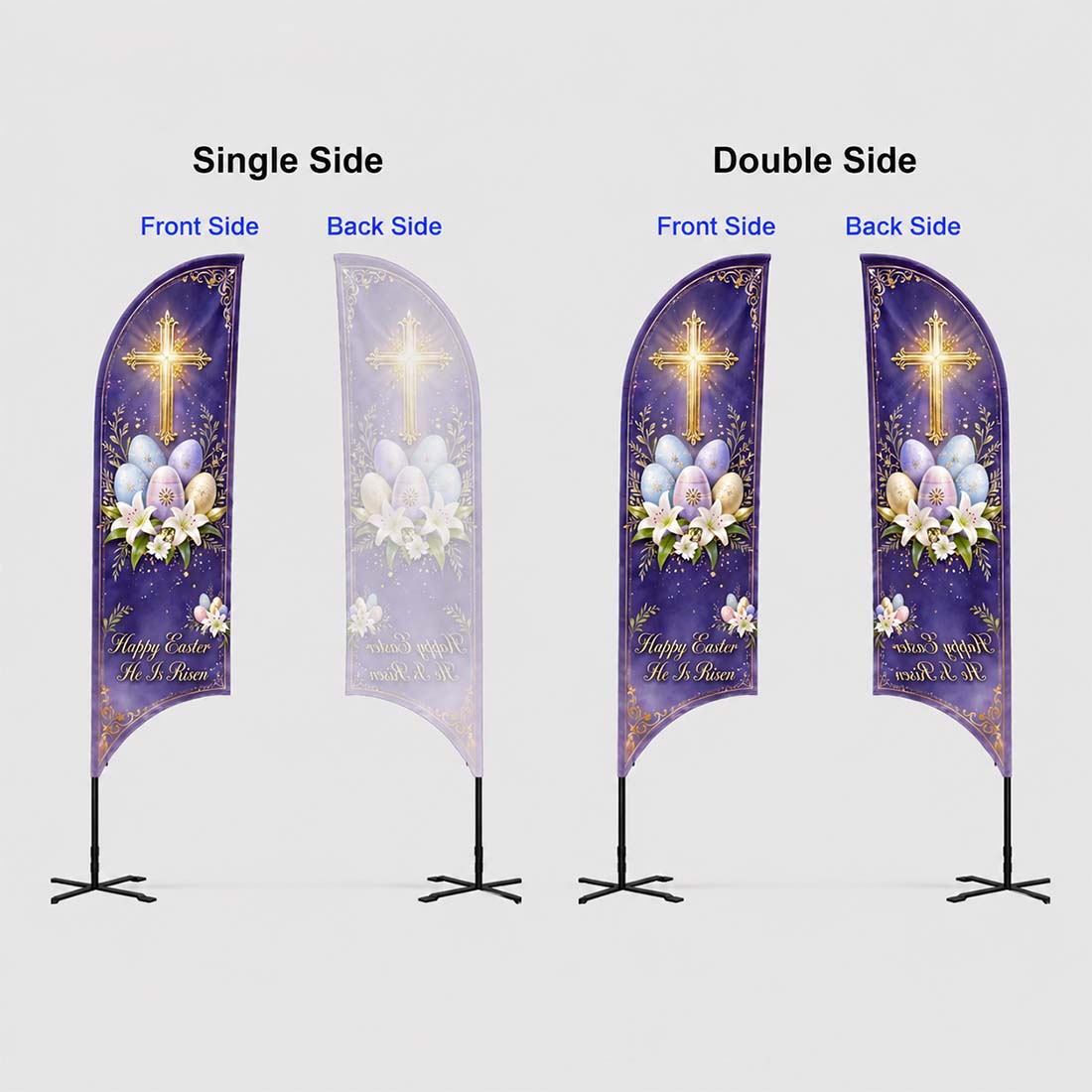 Church Concave Feather Flag