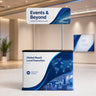 Convertible Fabric Podium Case with Header Display