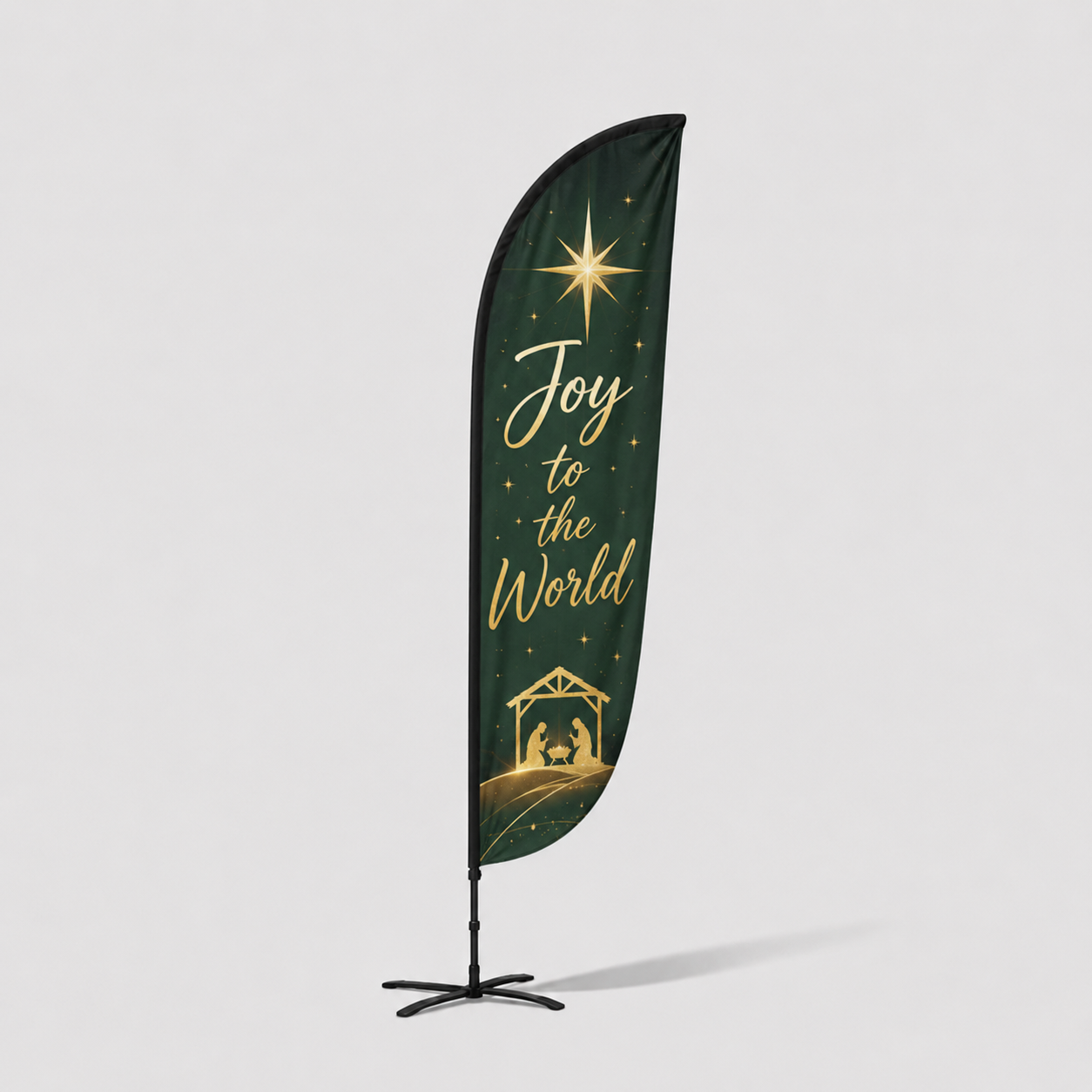 Church Convex Feather Flag