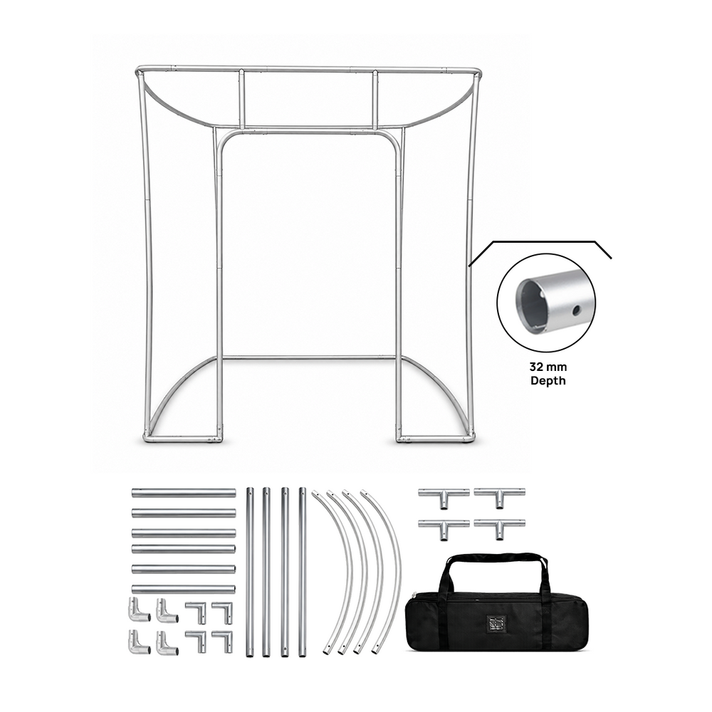 Cube Tent- Semi Doorway Photo Booth