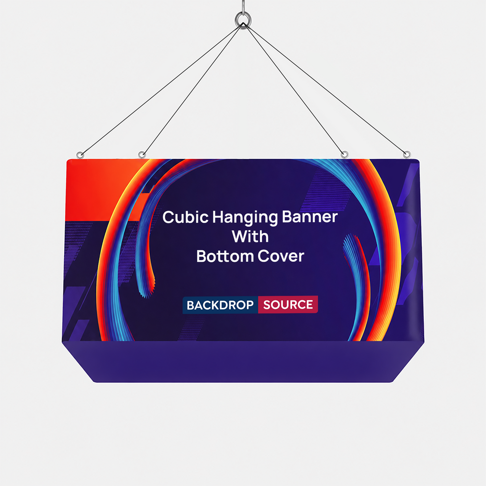 Sky Tube Cubic Hanging Banner