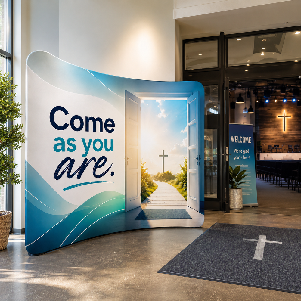 Church Curved Worship Media Wall