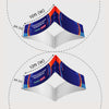 Curved Square Quad Hanging Banner
