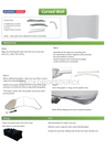Curved Tension Fabric Portable Media Wall