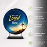 Church Custom Circle Stage Backdrop