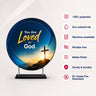 Church Custom Circle Stage Backdrop