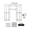 Custom N-Frame Tension Fabric Event Archway