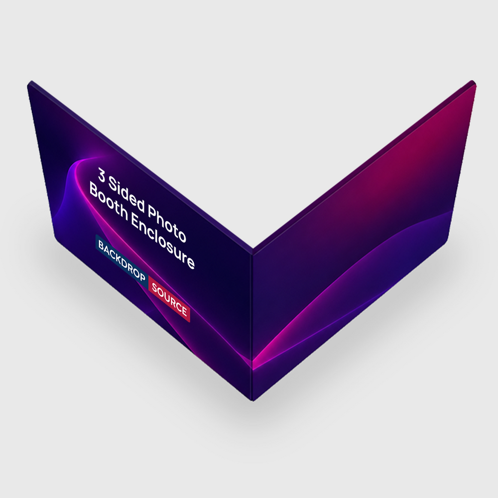 Recinto para fotomatón de 2 caras con impresión personalizada