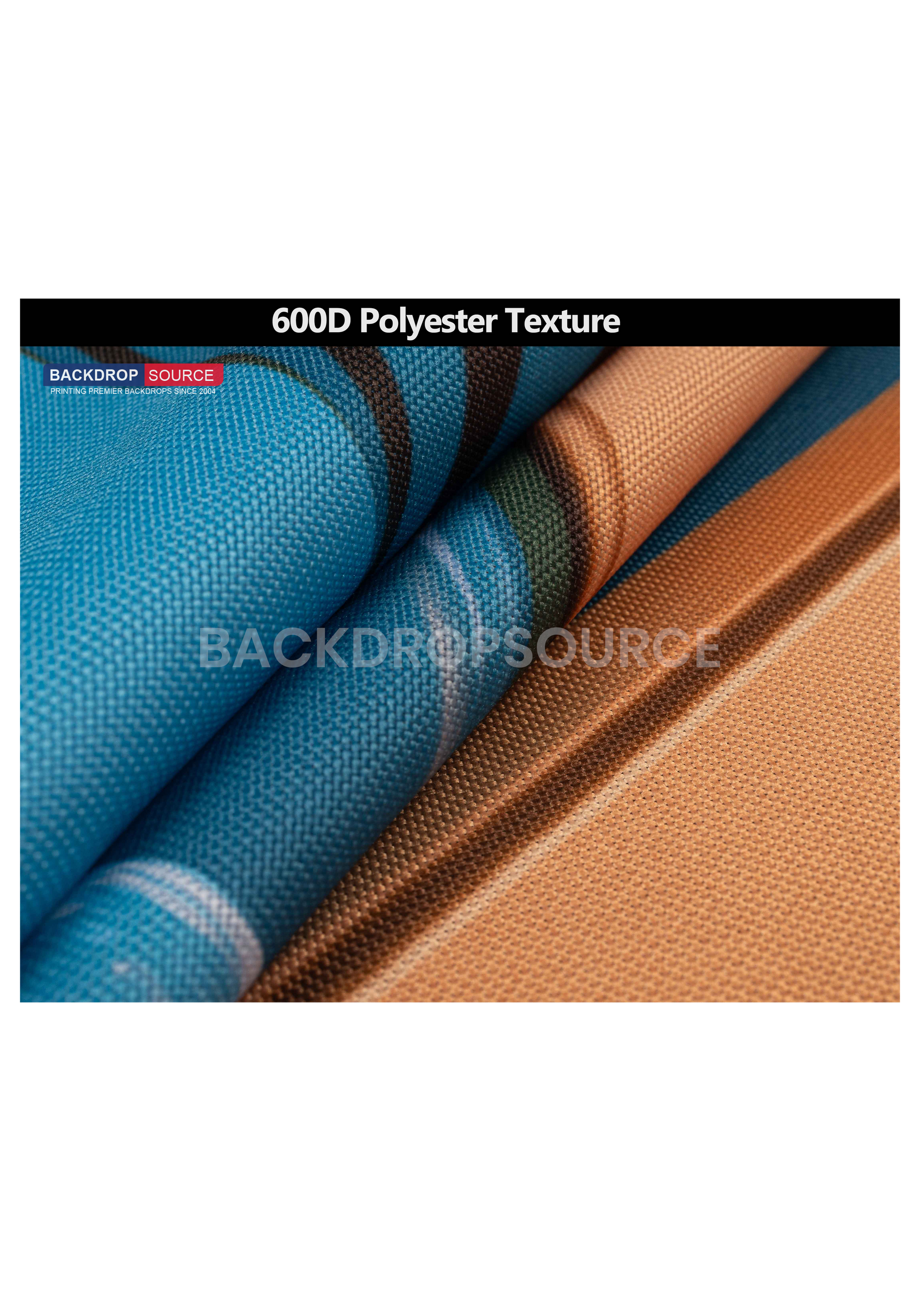 Customized Eco-Friendly 600D Polyester Fabric Printing