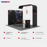 Modular L Arch TV Display Exhibition Kit for 10ft Wide Booths