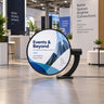 Double-Sided LED Rotating Sign Box