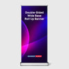 Double-sided wide base Roll Up Banner