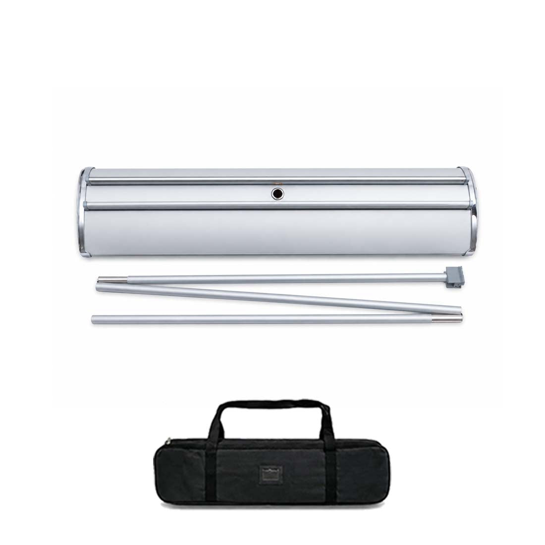 Double-sided wide base Roll Up Banner