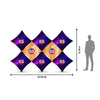 Double X Fabric GeoMetrix Pop Up Grid Display