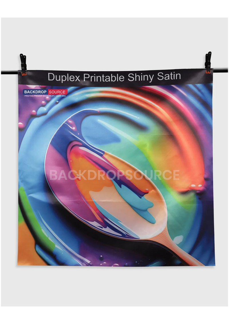 Duplex Satin Fabric Printing