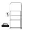 EZ Display Banner Stand with Shelves
