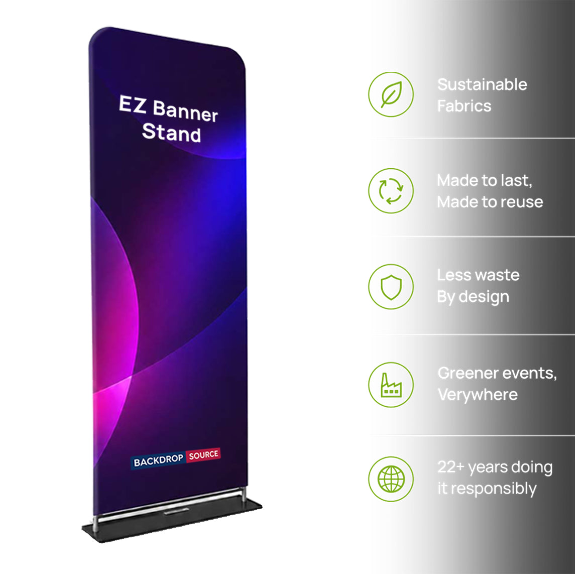 Custom EZ Banner Stands | Trade Show Display Solutions USA