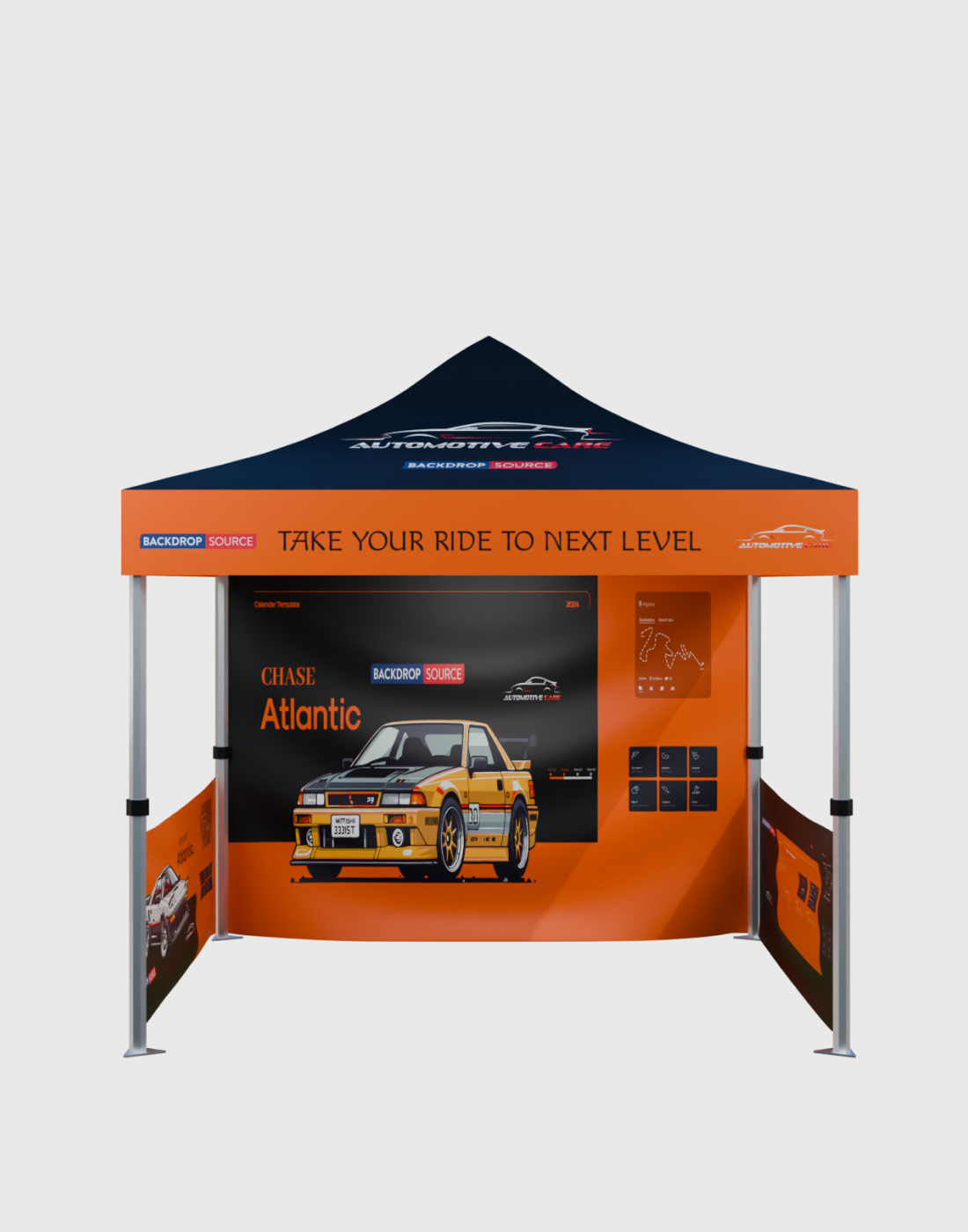 advertising tent Heavy Duty Custom Canopy Tent – 10ft x 10ft Branded Outdoor Shelter – Backdropsource
