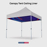 Fabric Ceiling Liner for Canopy Tents
