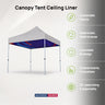 Fabric Ceiling Liner for Canopy Tents