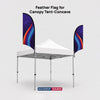 Fabric Feather Flag for Canopy Tents