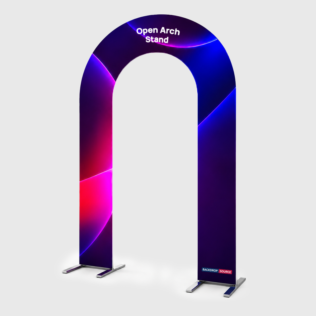 Fabric Full Open Arch Stand