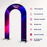 Fabric Full Open Arch Stand