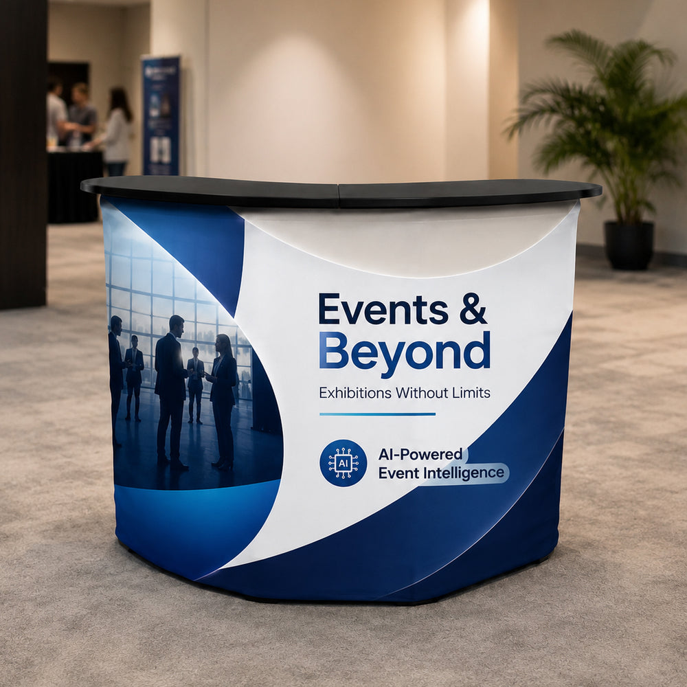 Fabric Griffin Trade Show Podium