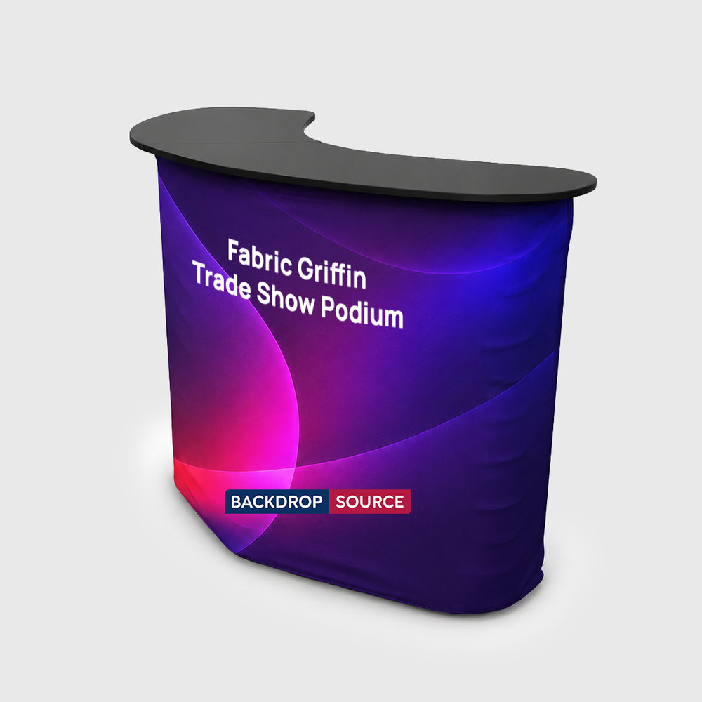 Fabric Griffin Trade Show Podium