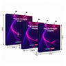 Kit de pared posterior recta emergente con luces de sujeción