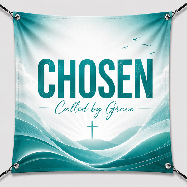 Church Felt Fabric Print - Seasonal Decor