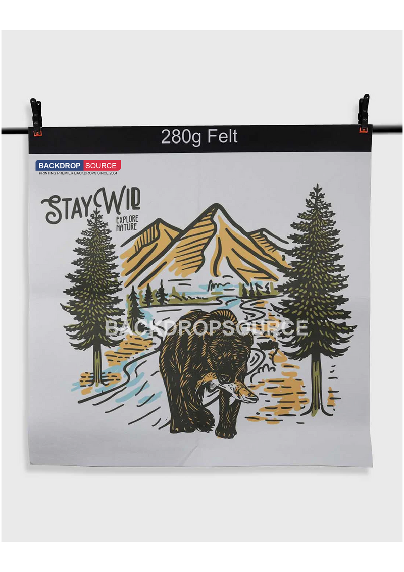 Felt Polyester Fabric Printing - 280G