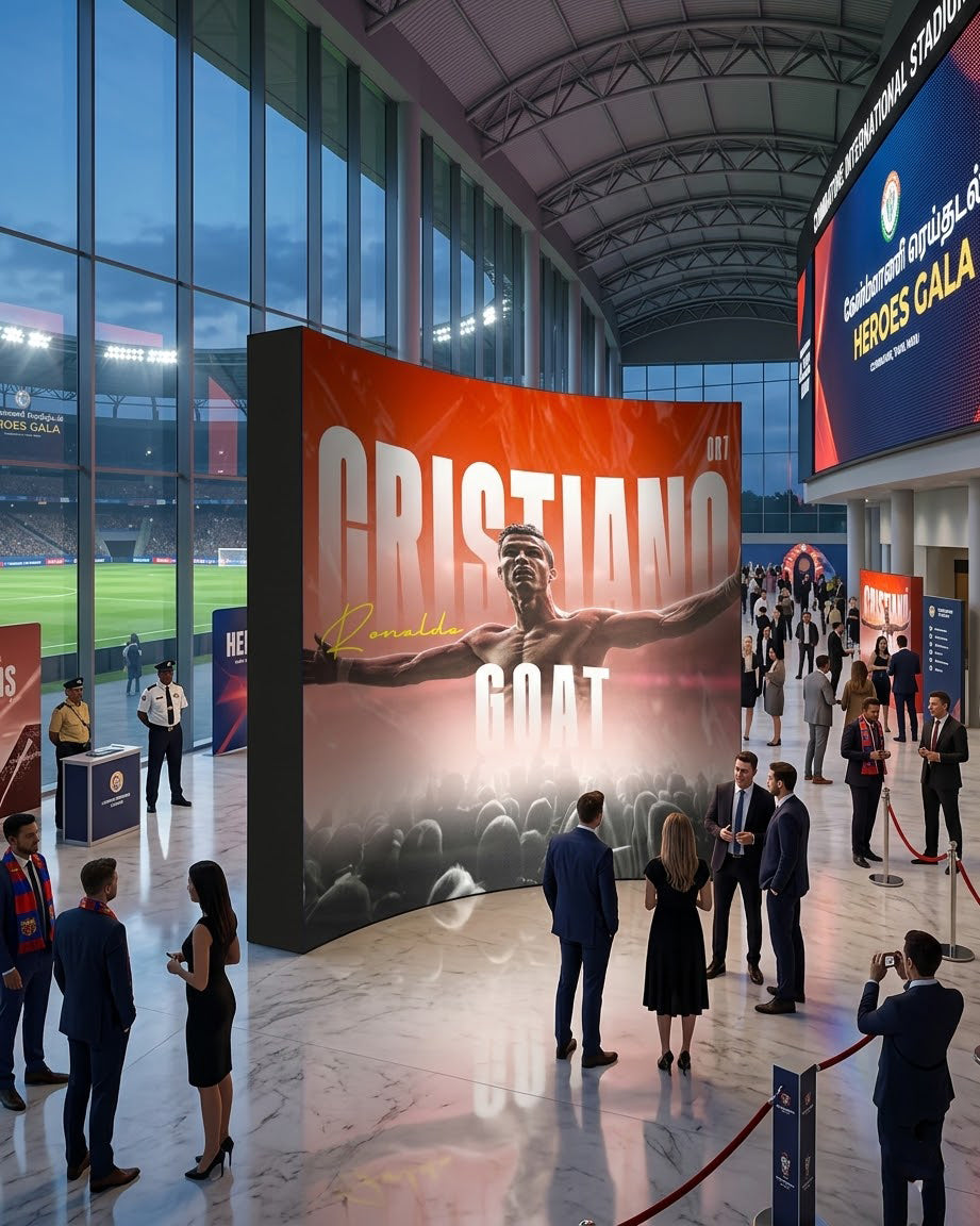 FIFA 2026 Curved Velcro Media Wall