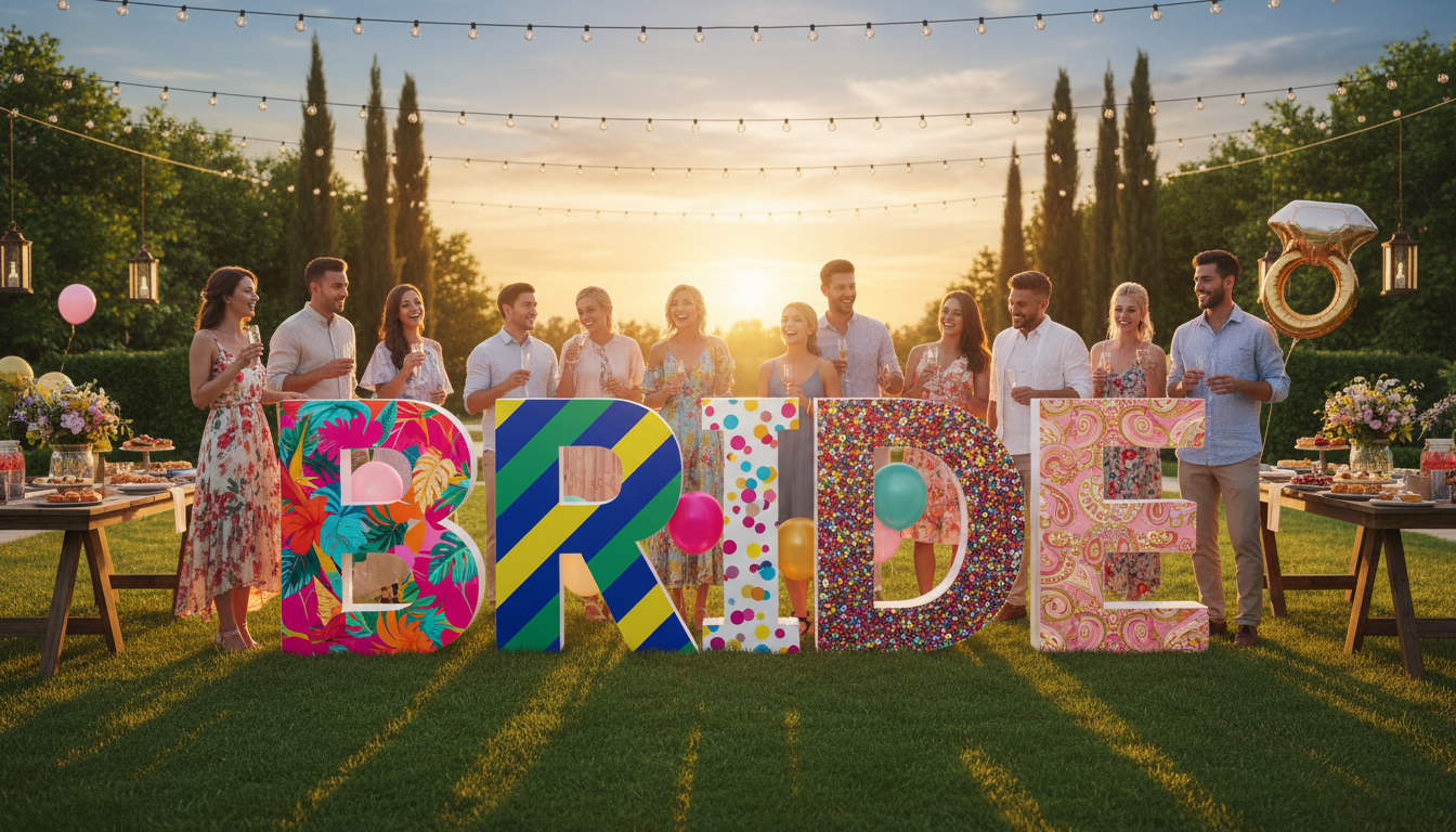 Freestanding 3D Words & Phrases Display Stand