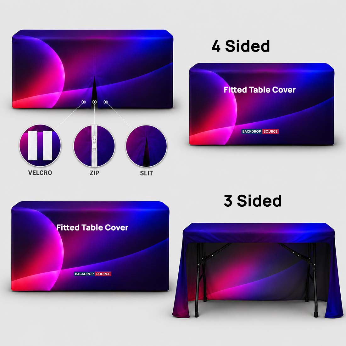 Funda de mesa ajustable