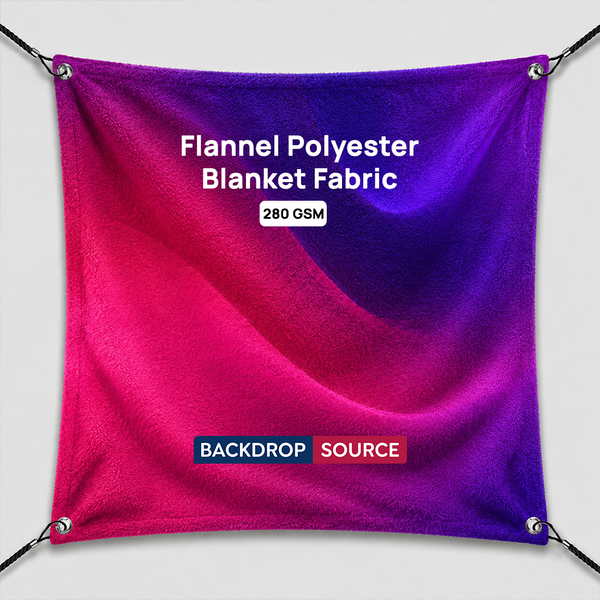 Flannel Polyester Fabric Printing