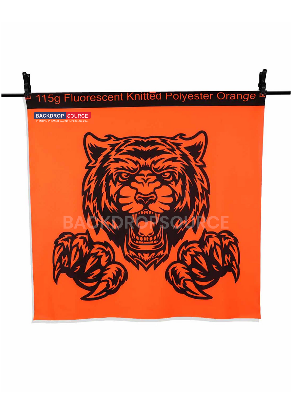 Fluorescent Knitted Polyester Fabric Printing
