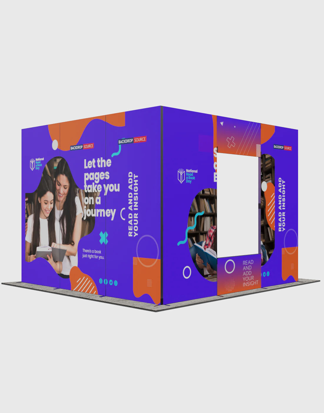 Foldable SEG Exhibition Display - Model 12