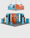 Modular Booth Kits 20ft x 20ft - Model 02
