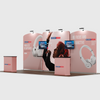Portable Exhibit Display 20ft x 10ft - Model 10