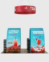 Portable Exhibit Display 10ft x 20ft - Model 9
