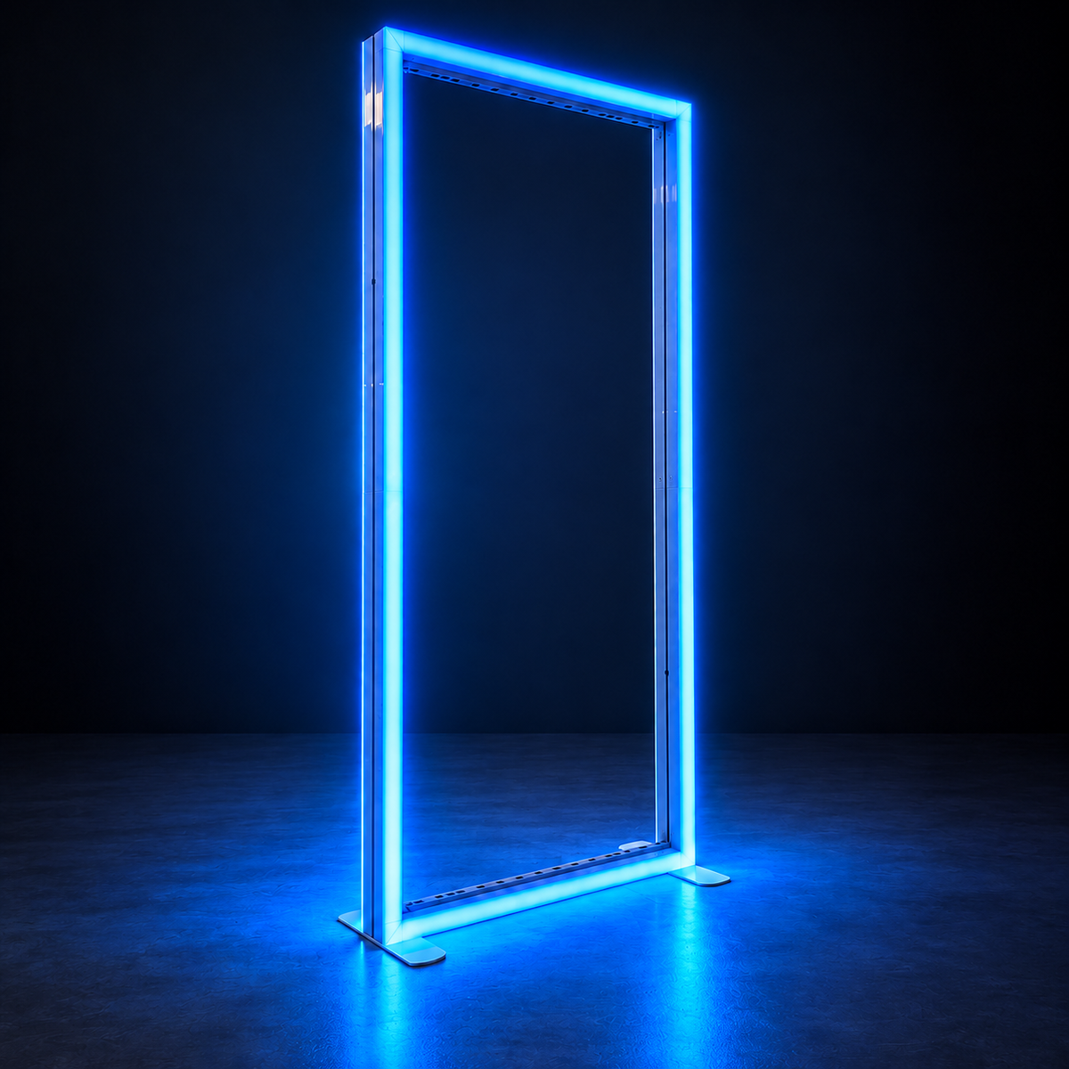 RGB LED Edge Frame – 3.3ft W x 6.5ft H