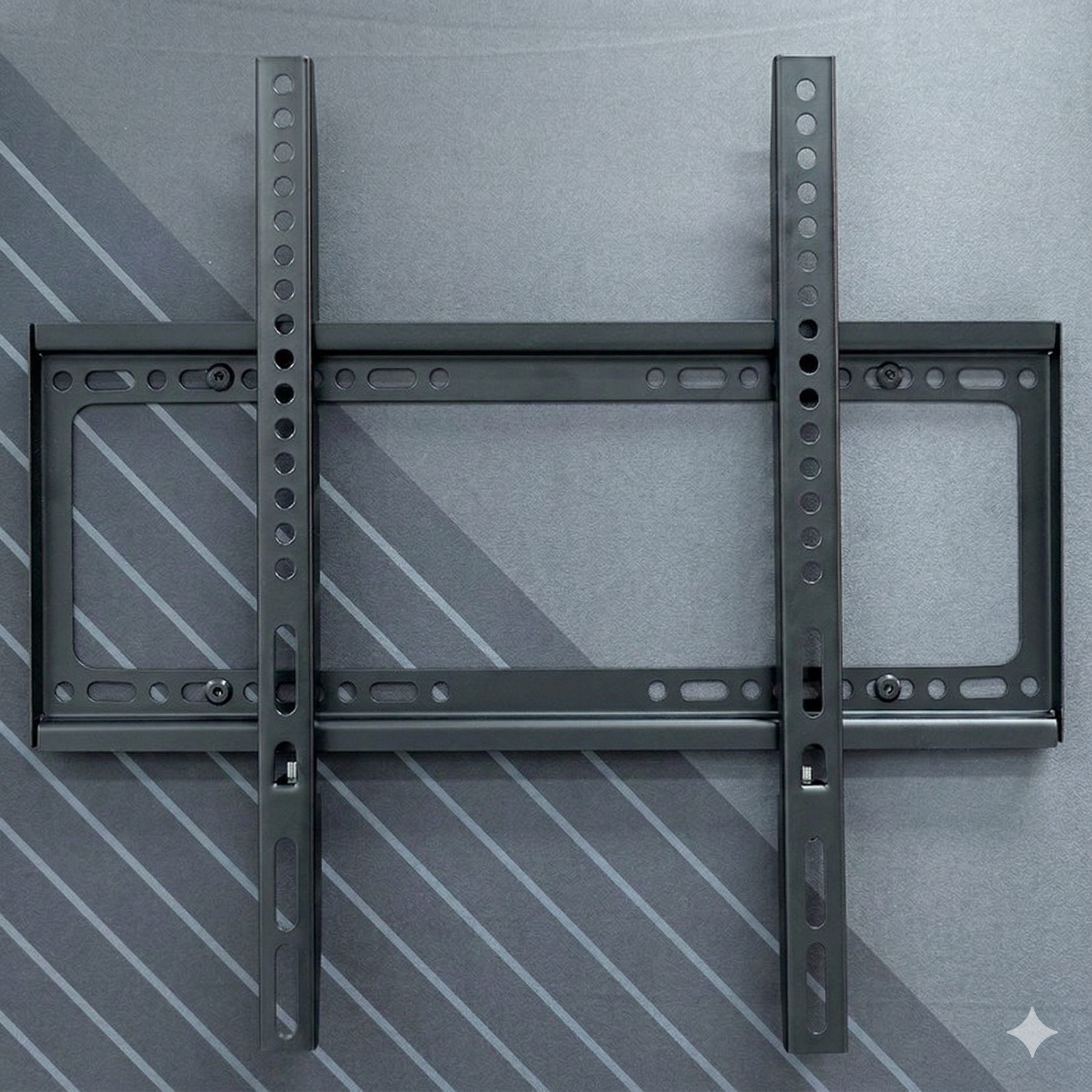 10ft x 10ft Fabric Canopy Kit with Waterfall Shelves & TV Mounts