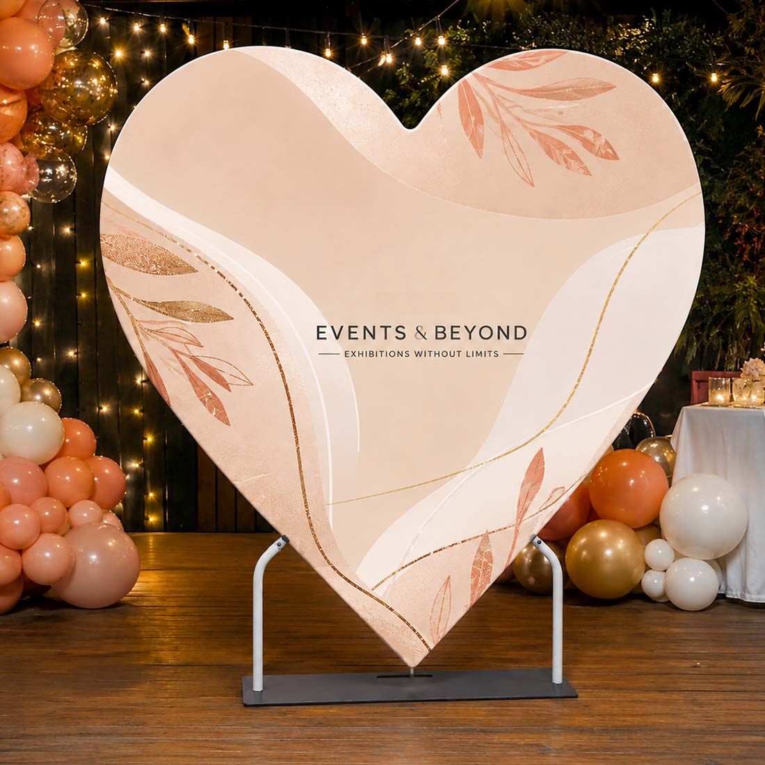 Heart Stand Backdrop
