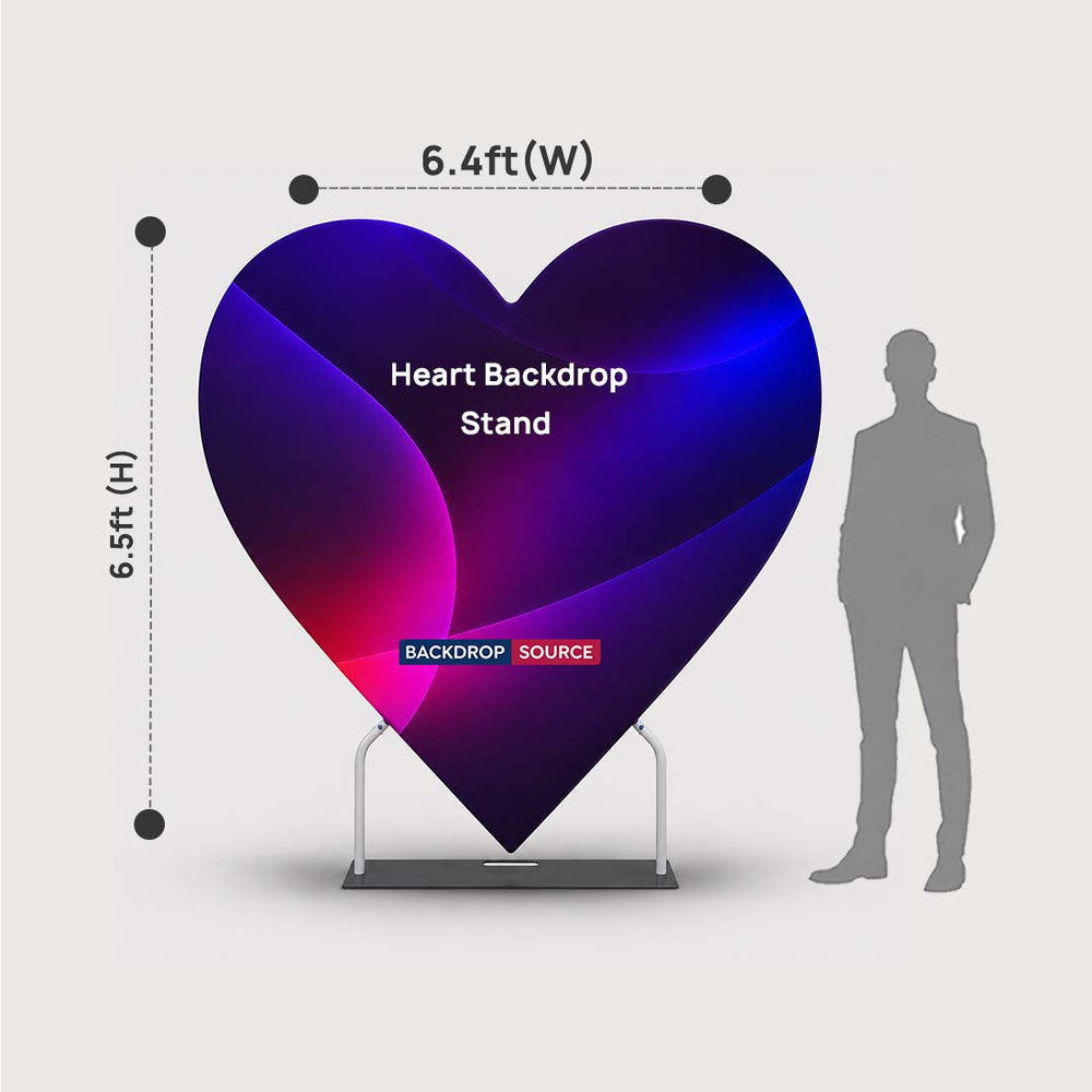 Heart Stand Backdrop